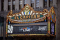 El Capitan Theatre Marquee, Los Angeles, California LCCN2010630907