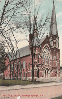 First ME Church Saratoga Springs NY