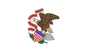 Flag of Illinois (1915-1969)