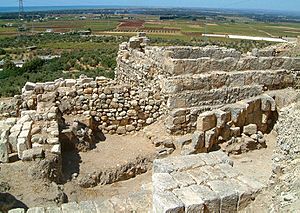 remains of Crusader Castle, Arqa