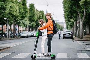 Generation Z kids on Electric Scooter (48263543577)
