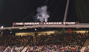 Gregan Larkham stand