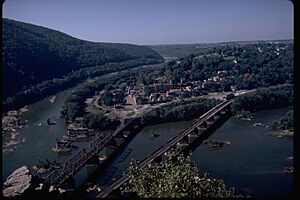 Harpers ferry air photo nps