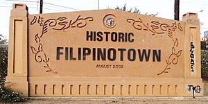 Historic Filipinotown Western Gateway Sign