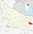 India Uttar Pradesh districts 2012 Ballia