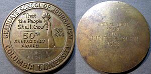 J KLEIN MEDAL