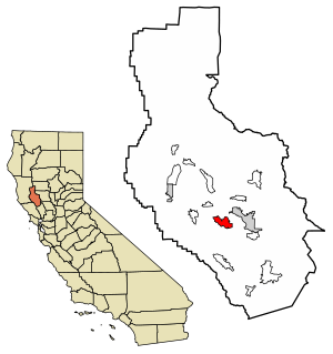 Location of Clearlake Riviera in Lake County, California.