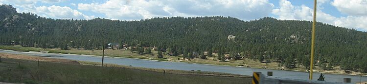 Lake George Lake panorama
