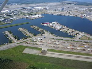 Lake Hood Seaplane Base and Gravel Strip