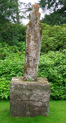 Laugh Moor Burial Stone at Friars' Carse