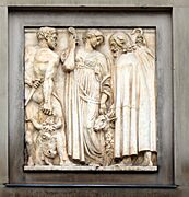Liverpool frieze, St George's Hall 3