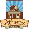 Official logo of Athens, Alabama