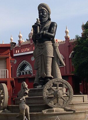 MadrasHighCourtManuNeedhiCholanStatue (cropped).jpg