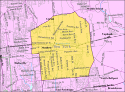U.S. Census map of Medford.