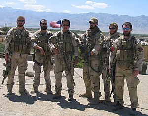 Navy SEALs in Afghanistan prior to Red Wing