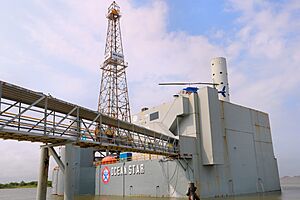 Ocean Star Drilling Rig Galveston Texas 2024