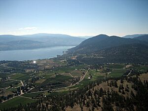 Okanagan Lake from Giants Head