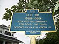 Old '88 Historical Marker; Sayville, New York