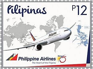Philippine Airlines 2016 stamp of the Philippines