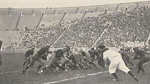 Pomona-USC football game at the Los Angeles Coliseum