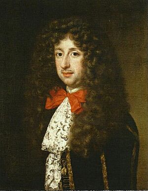 Portrait of Lorenzo Onofrio Colonna (by Jacob-Ferdinand Voet) – Galleria Pallavicini, Rome