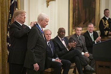 President Donald J. Trump Presents Medal of Freedom to Orrin Hatch - 45863433652