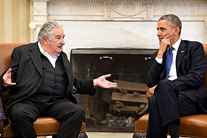 Presidents Obama and Mujica 2014