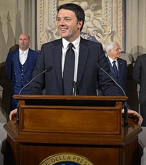 Prime Minister Renzi