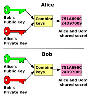 Public key shared secret
