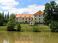 Růžkovy Lhotice Castle, east view