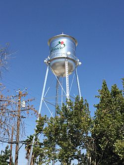 Water tower in Wasco