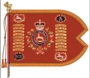 Royal Canadian Dragoons Guidon