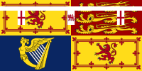 Royal Standard of Prince Henry, Duke of Gloucester (in Scotland).svg