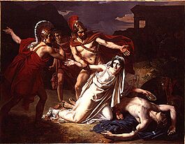 Sébastien Norblin Antigone et Polynice