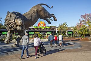 San Diego Zoo Entrance 