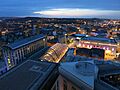 Sheffield skyline at night, June 2013.