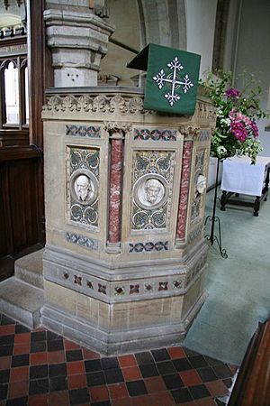 St.John the Baptist's pulpit - geograph.org.uk - 842538