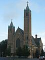 St. Raphael's Catholic Church in Springfield, front