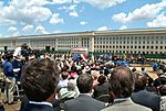 Start of Pentagon Memorial construction ceremony