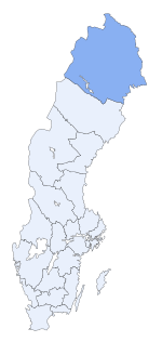 Official logo of Norrbotten