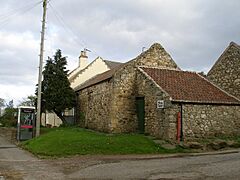 The stepped sides of buildings in Hart - geograph.org.uk - 413296