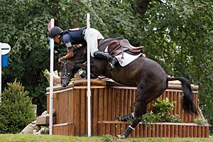 Tim price vortex refusal dairy mounds burghley 2009