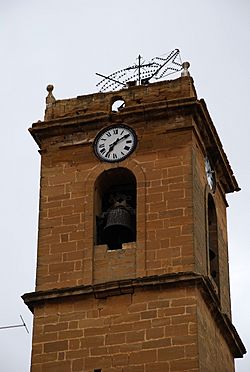 Torre de la iglesia de Casalarreina