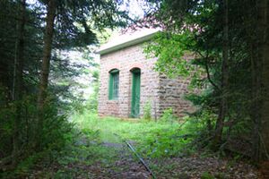 TrainStationInWoods