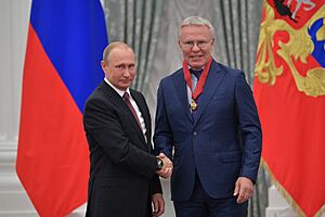 Vladimir Putin and Viacheslav Fetisov 2018-06-27