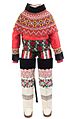 West Greenland Inuit modern outfit with avittat