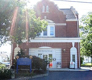 West Wyoming, PA municipal building, Sept. 2023