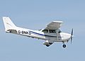 1979 Cessna 172N Skyhawk (G-BNKD) lands at Bristol Airport 14May2019 arp