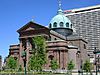 2013 Cathedral Basilica of Saints Peter and Paul from across the Benjamin Franklin Parkway.jpg
