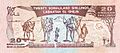 20 Somaliland Shillings back